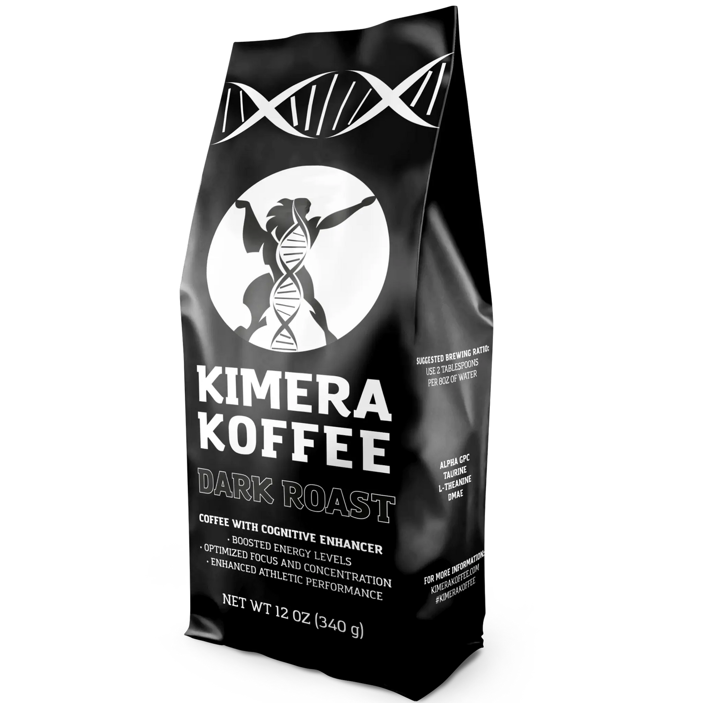 Dark Blend Organic Ground (12oz) Kimera Koffee LLC