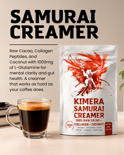 Samurai Creamer with Cacao, Collagen + Coconut (8oz)