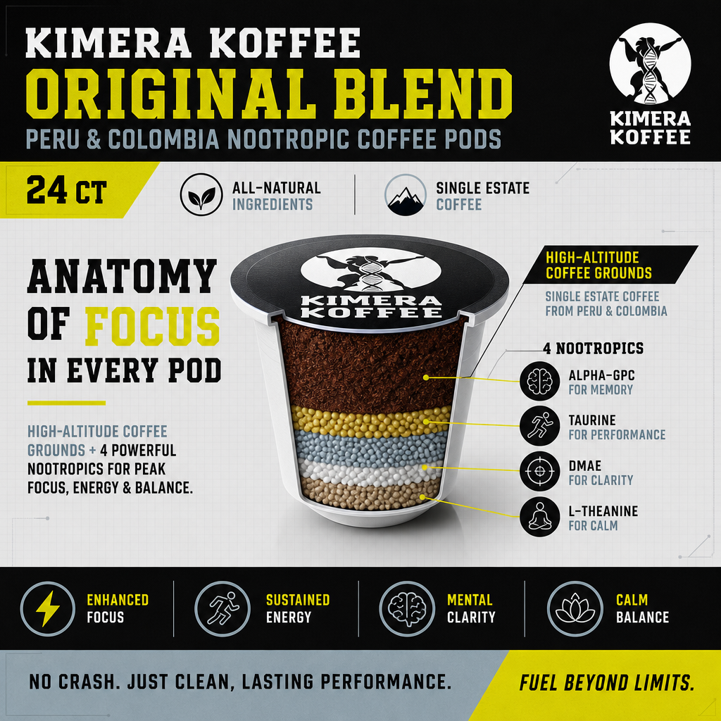 Original Blend Pods (24 ct) - Small-Batch Medium Roast Coffee Pods for Keurig | Kimera Koffee