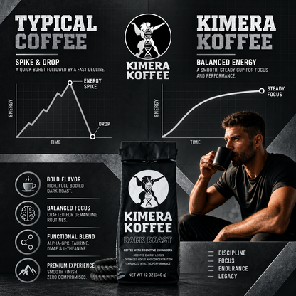 Dark Blend (5lb) - Bulk Small-Batch Dark Roast Ground Coffee | Kimera Koffee