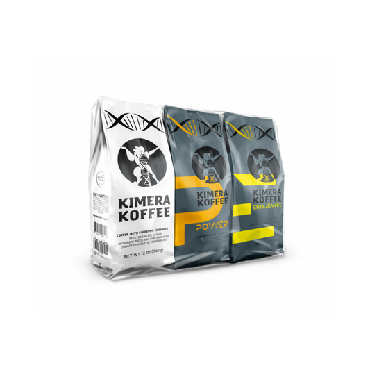 Endurance Performance Stack (3 × 12oz) – Functional Coffee for Long-Lasting Energy | Kimera Koffee