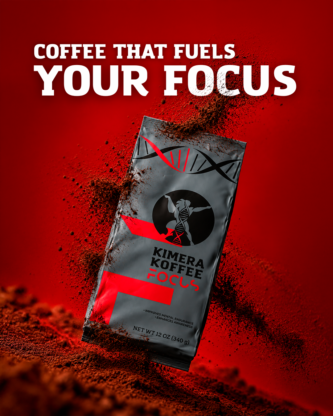 Focus Blend Coffee with L-Theanine (12oz)