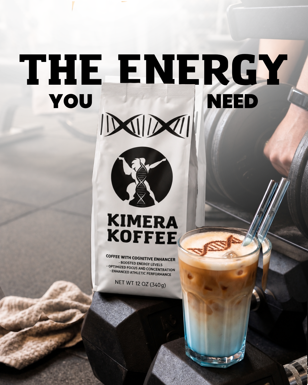 Original Blend Coffee with Alpha GPC + L-Theanine (12oz)