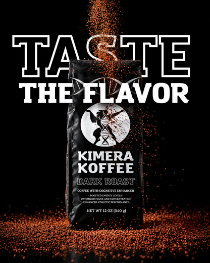 Dark Blend (12oz) - Small-Batch Bold Dark Roast Ground Coffee | Kimera Koffee