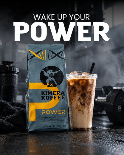 Power Blend Coffee with Alpha GPC + D3 (12oz)