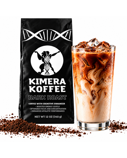Dark Blend (12oz) - Small-Batch Bold Dark Roast Ground Coffee | Kimera Koffee