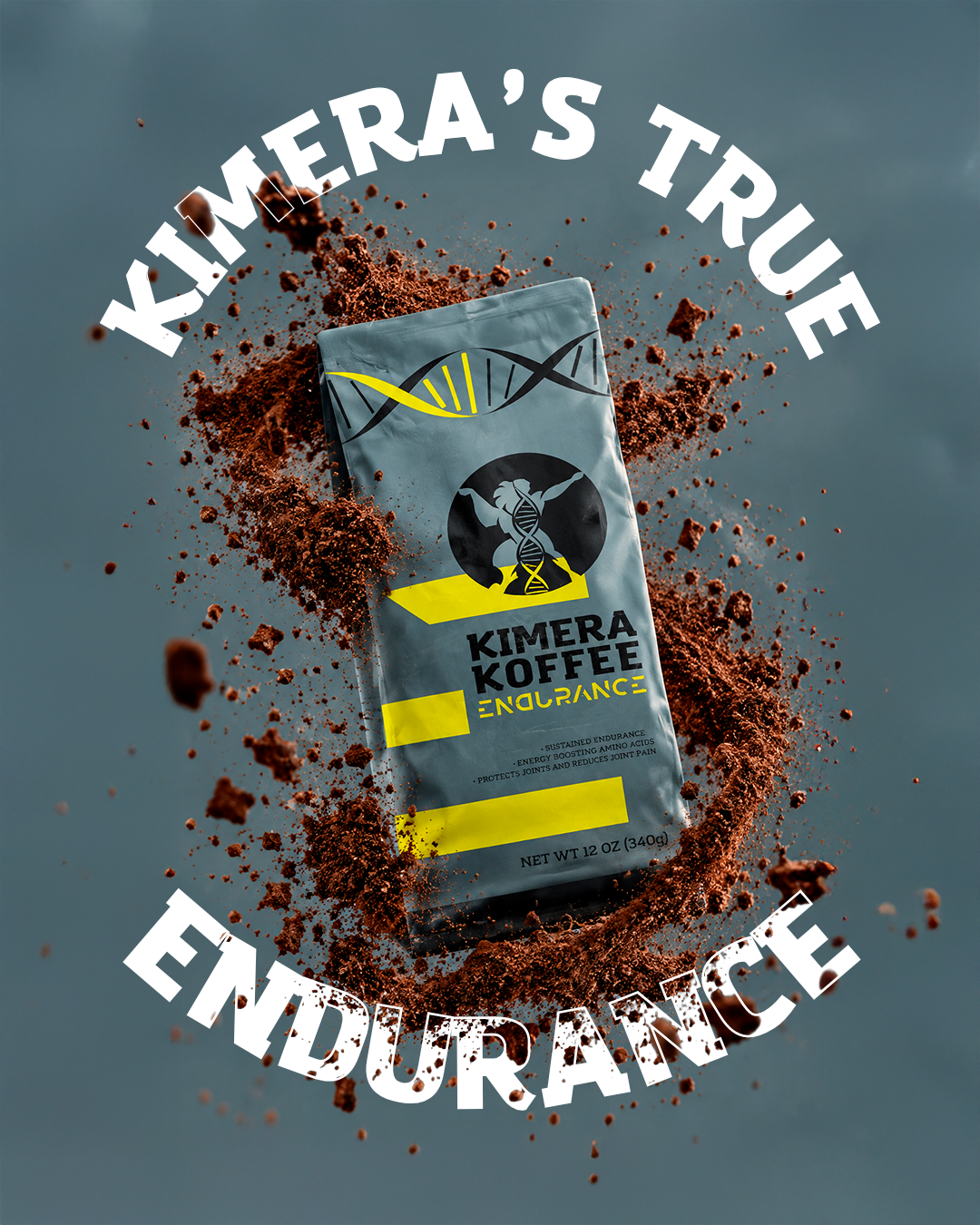 Endurance Blend Coffee with B12 + L-Tyrosine (12oz)