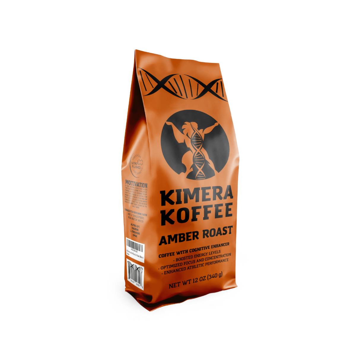 Amber Blend Honey Processed Coffee with Alpha GPC (12oz)
