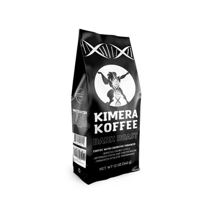 Dark Blend Coffee with Alpha GPC + L-Theanine (12oz)