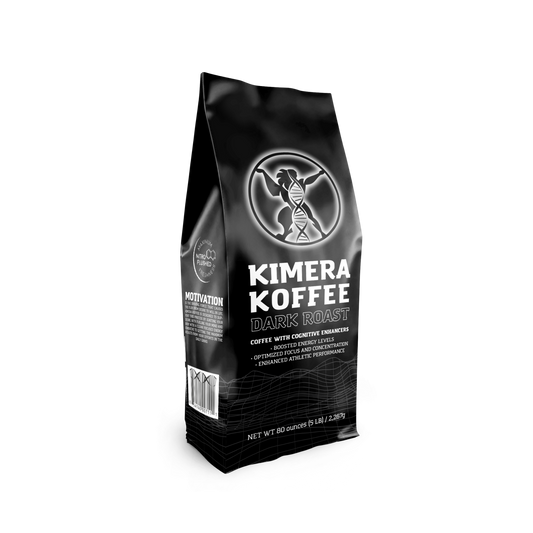 Dark Blend Coffee with Alpha GPC + L-Theanine (5lb Bulk)