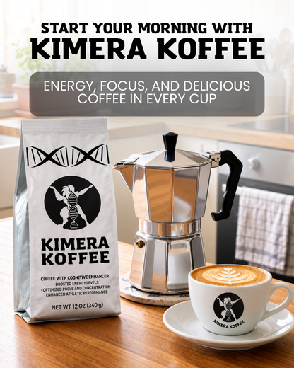 Original Blend Coffee with Alpha GPC + L-Theanine (12oz)