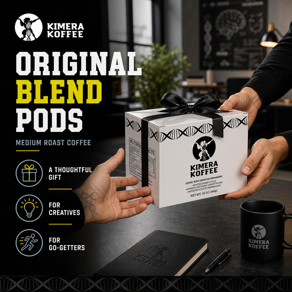Original Blend Coffee Pods with Alpha GPC + L-Theanine (24 ct)