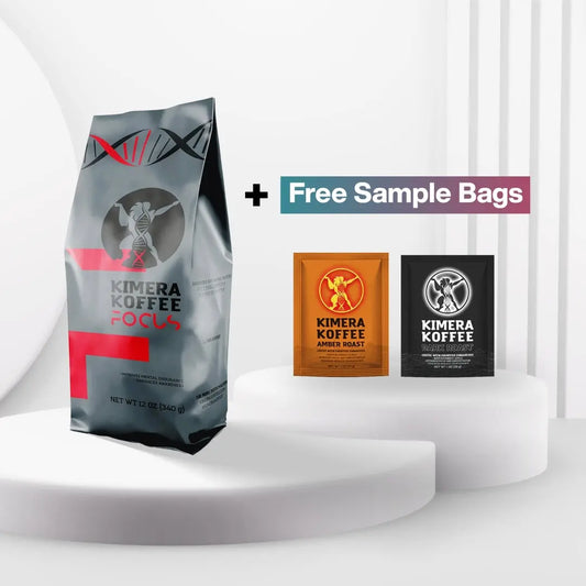 Focus Blend (12oz) + Free Samples Kimera Koffee LLC