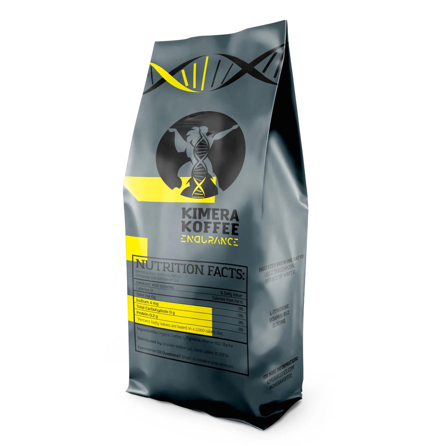 Endurance Blend Organic Ground (12oz) Kimera Koffee LLC