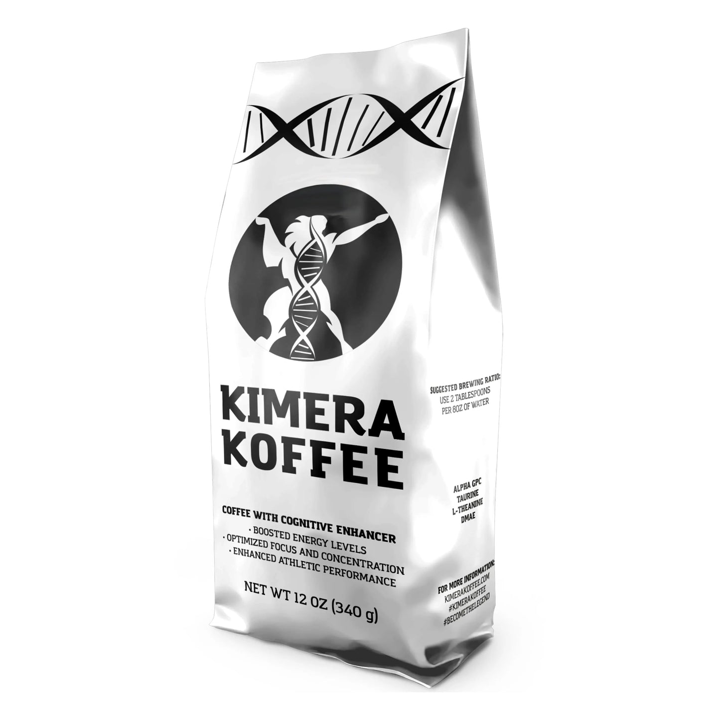 Original Blend Organic Ground - Nootropic infused coffee (12oz) Kimera Koffee LLC