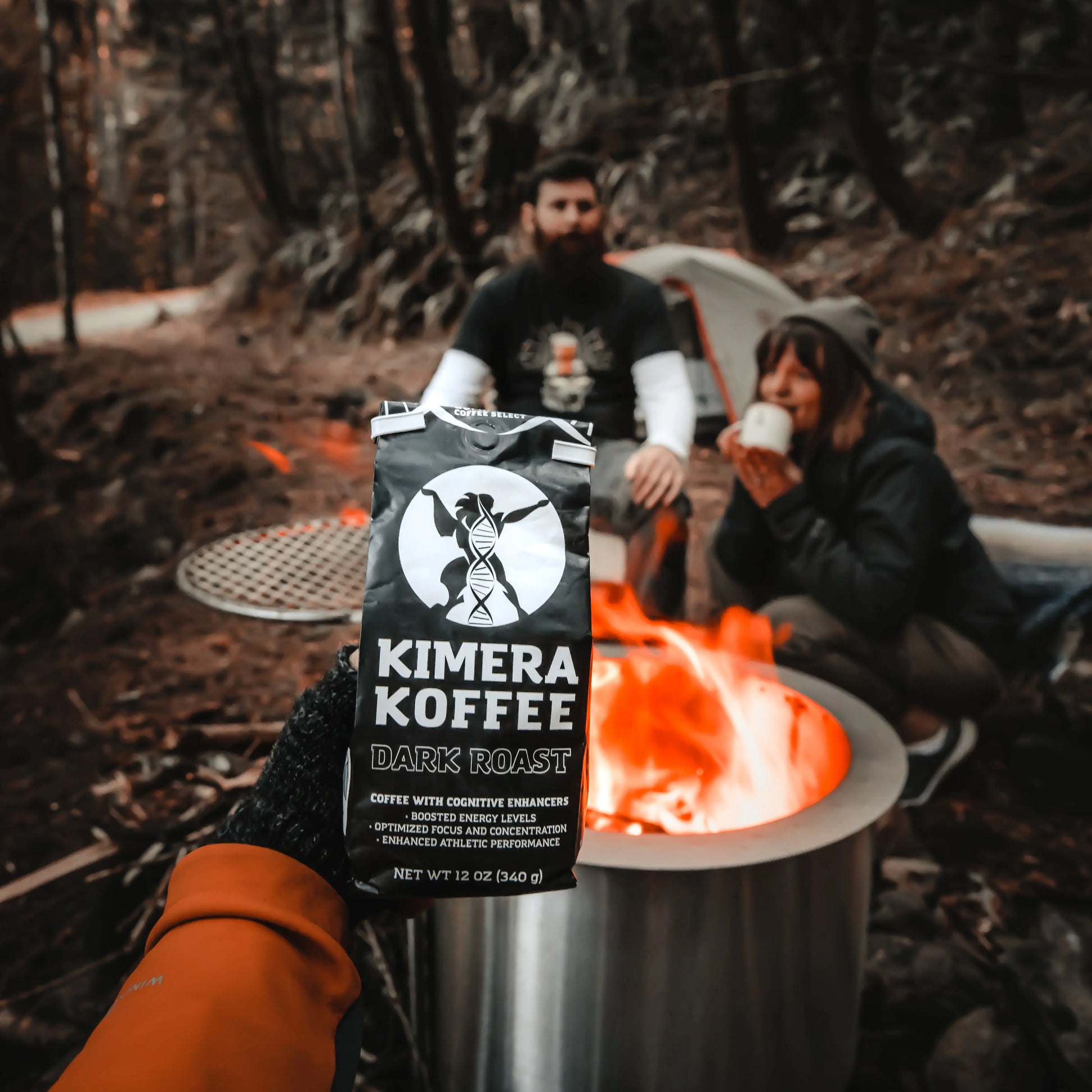 Dark Blend Organic Ground (12oz) Kimera Koffee LLC