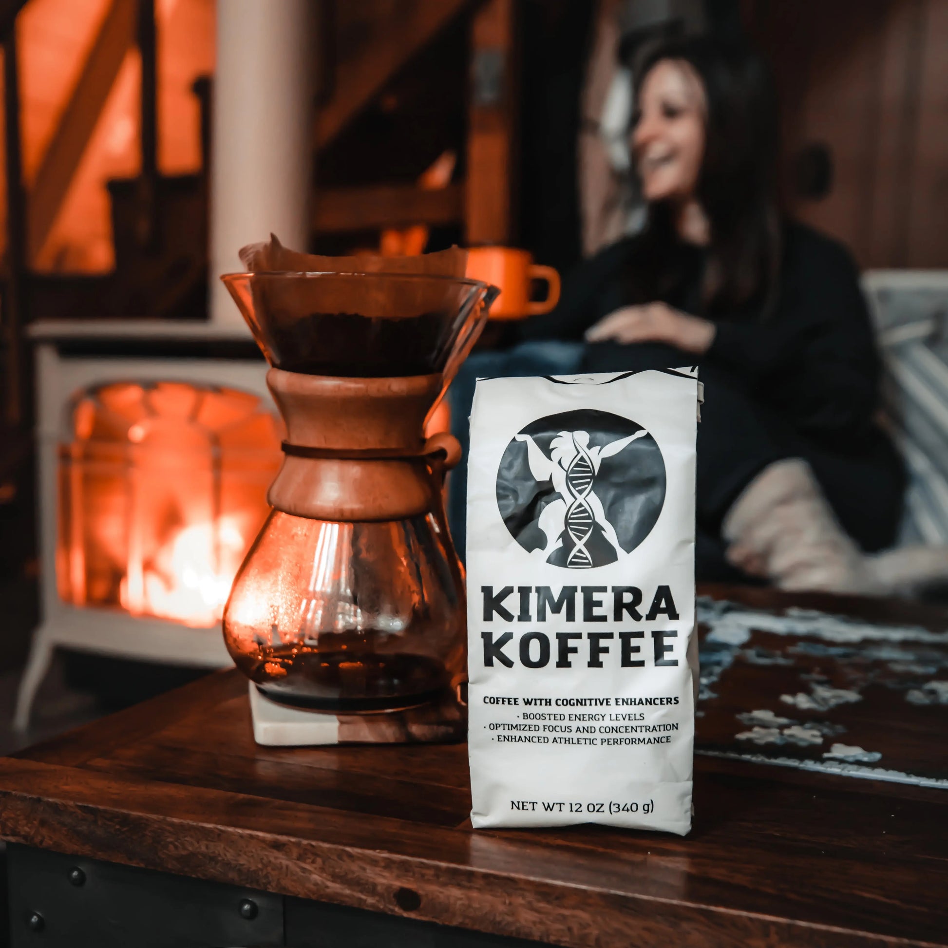 Original Blend Organic Ground - Nootropic infused coffee (12oz) Kimera Koffee LLC