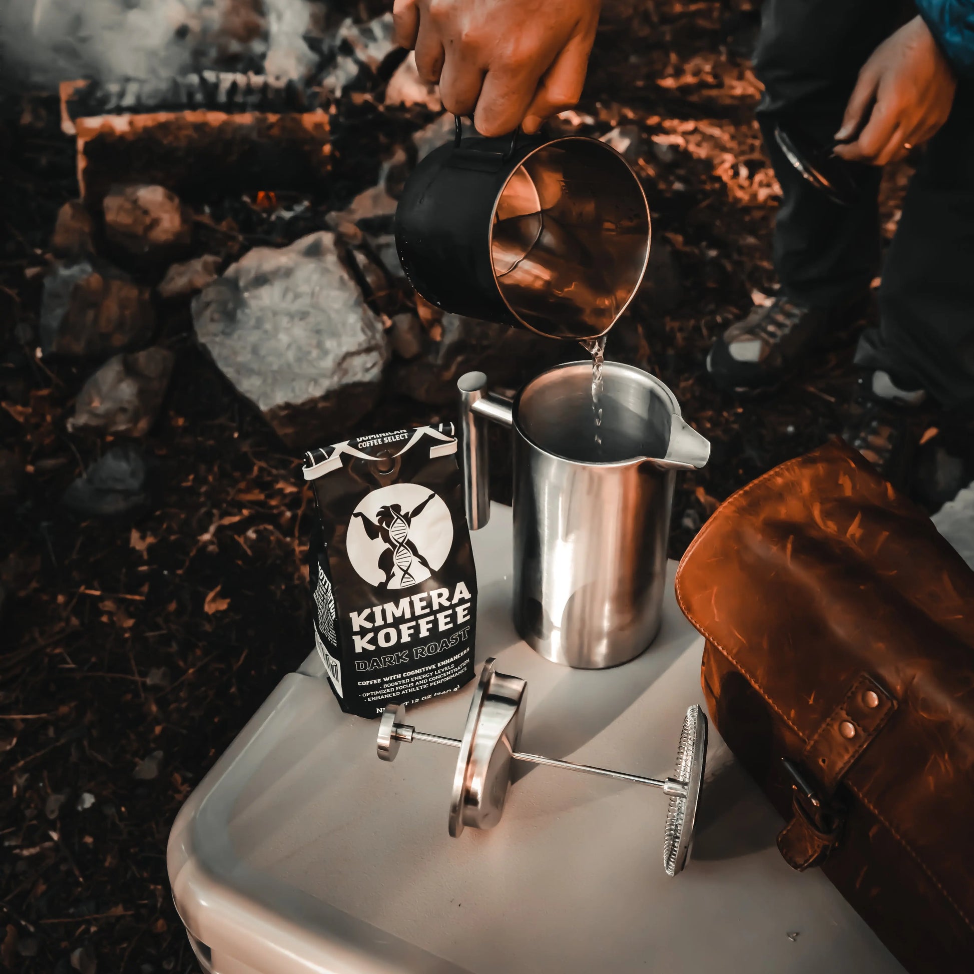 Dark Blend Organic Ground (12oz) Kimera Koffee LLC