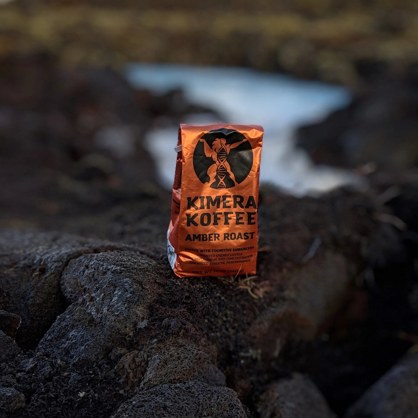 Amber Blend Organic Ground (12oz) Kimera Koffee