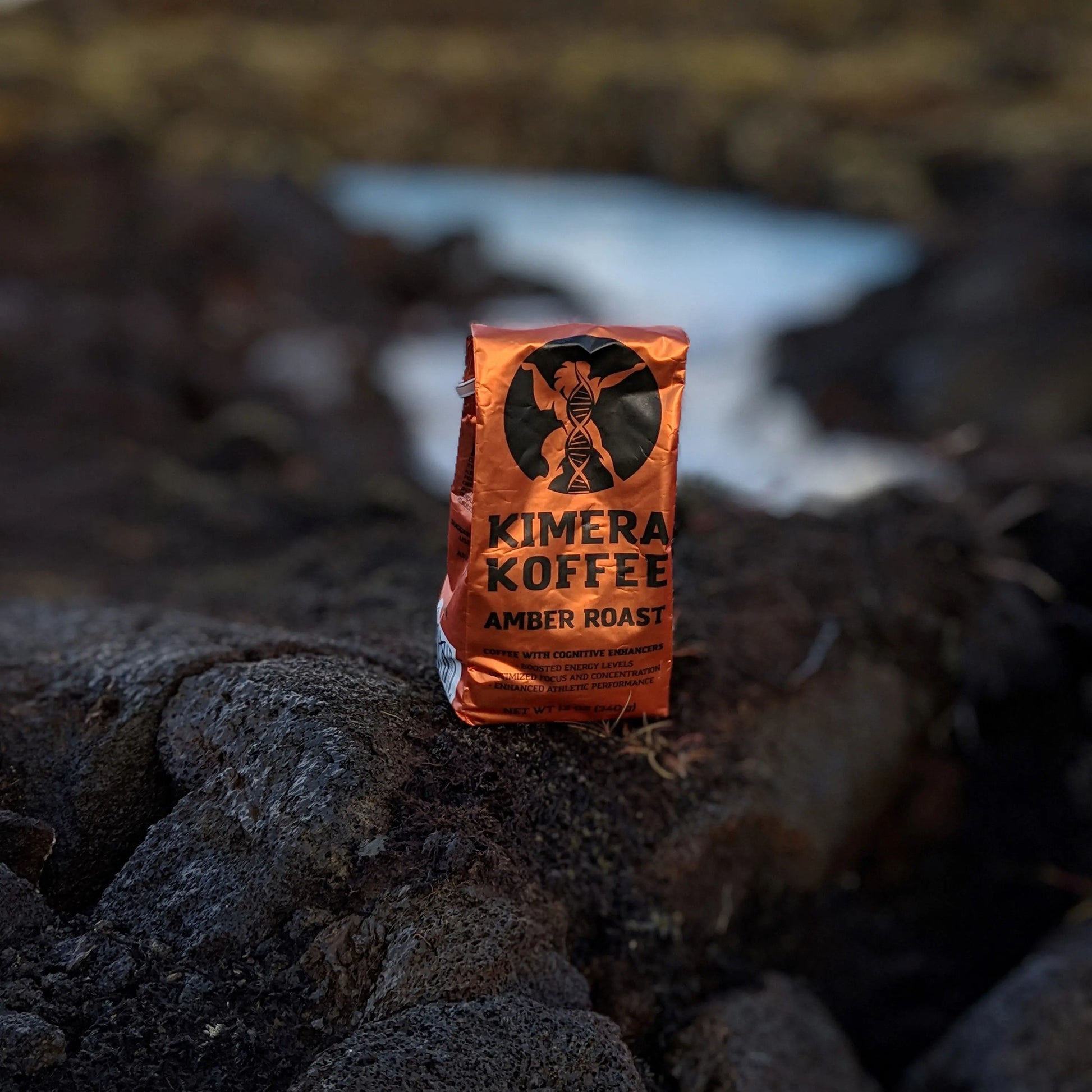 Amber Blend Organic Ground (12oz) Kimera Koffee