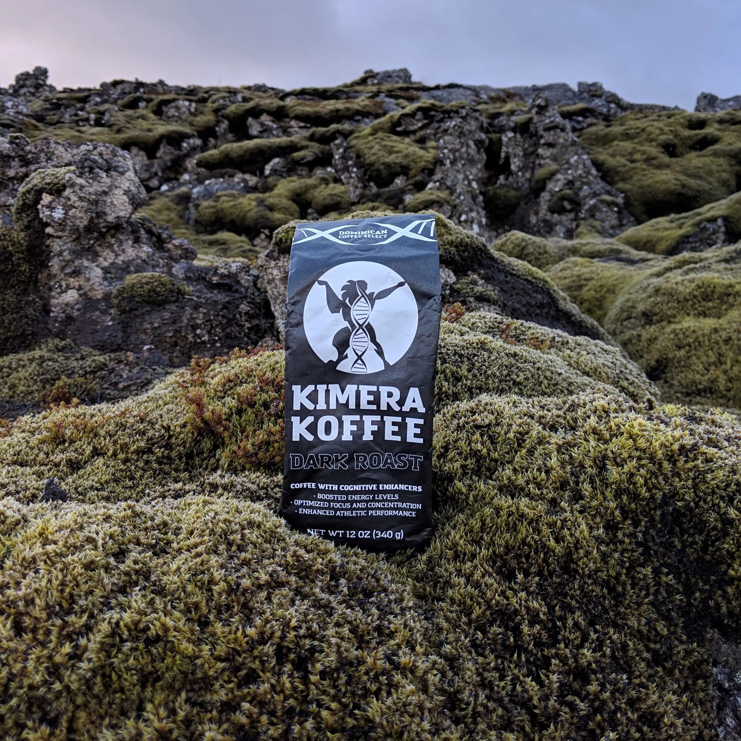 Dark Blend Organic Ground (12oz) Kimera Koffee LLC