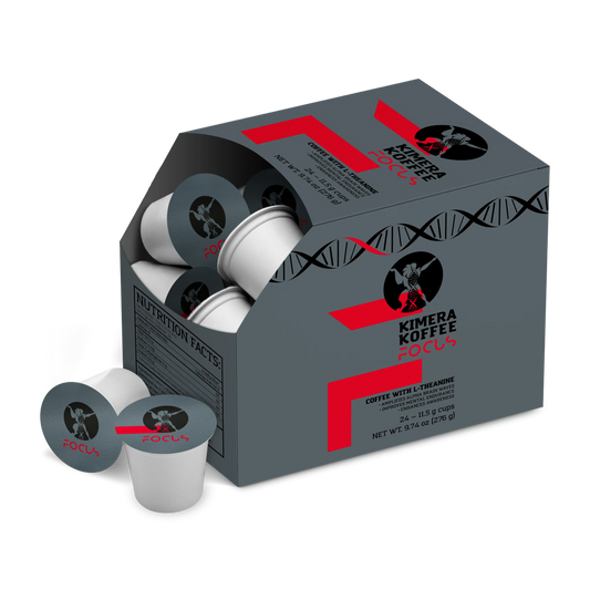 Focus Blend Single Serve Pods - Capsules for Keurig Brewers (24 ct) Kimera Koffee