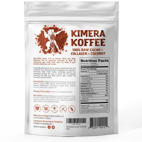 Samurai Creamer (8oz) Kimera Koffee